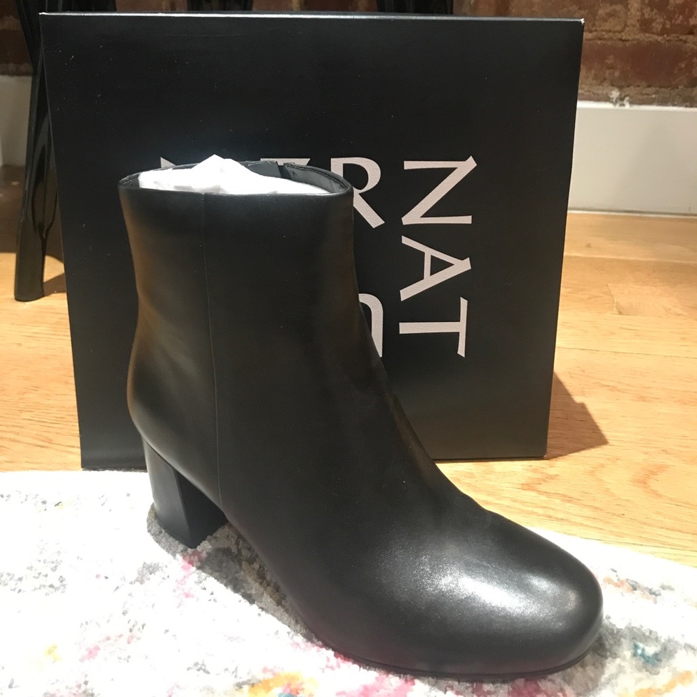 Naturalizer Westing Black Leather Bootie